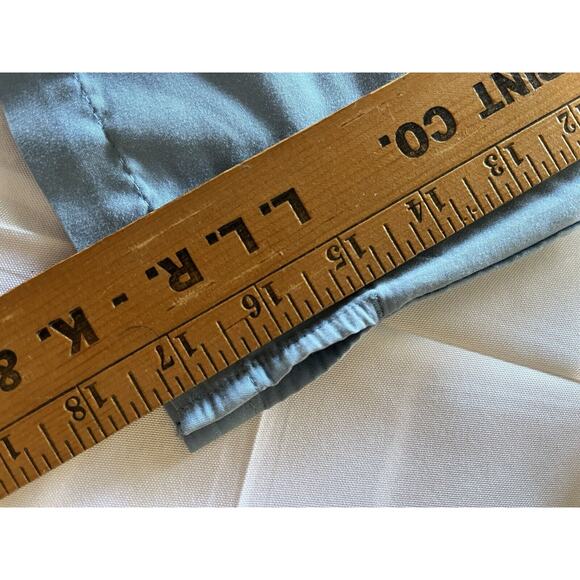 Cubavera Shirt Mens Guayabera Blue Short Sleeve Size XL - Picture 9 of 10